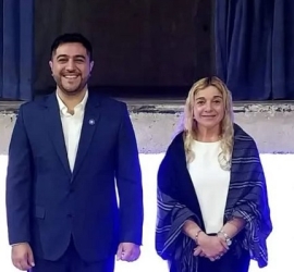 Evelin Di Giacomo, vicepresidenta comunal de Álvarez denunció persecución política y violencia