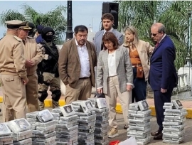 Bullrich se presentará para la quema de media tonelada de droga incautada en San Lorenzo