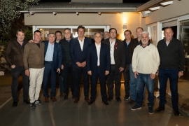 El gobernador Llaryora arribó a Funes