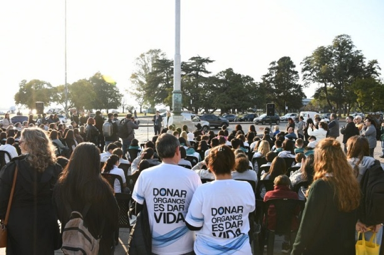 Acto por el Día de la Persona Donante de Órganos en homenaje a Antonella Trivisonno