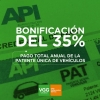 LA MUNICIPALIDAD TE AYUDA A OBTENER LA BONIFICACI&Oacute;N DEL 35% POR EL PAGO TOTAL ANUAL DE LA PATENTE &Uacute;NICA DE VEH&Iacute;CULOS