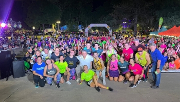 MÁS DE 500 PERSONAS PARTICIPARON DE LA ZUMBATHÓN ORGANIZADA POR LA MUNICIPALIDAD