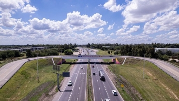 Habilitan el tercer carril de la autopista Rosario-Santa Fe