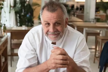 El chef Christian Petersen: fue internado nuevamente a cuatro meses de recibir el alta