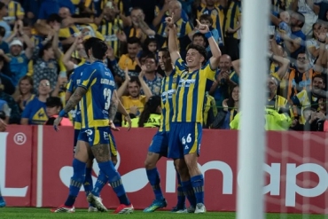 Otro gol de Ovando y triunfo de Central ante Libertad por Libertadores